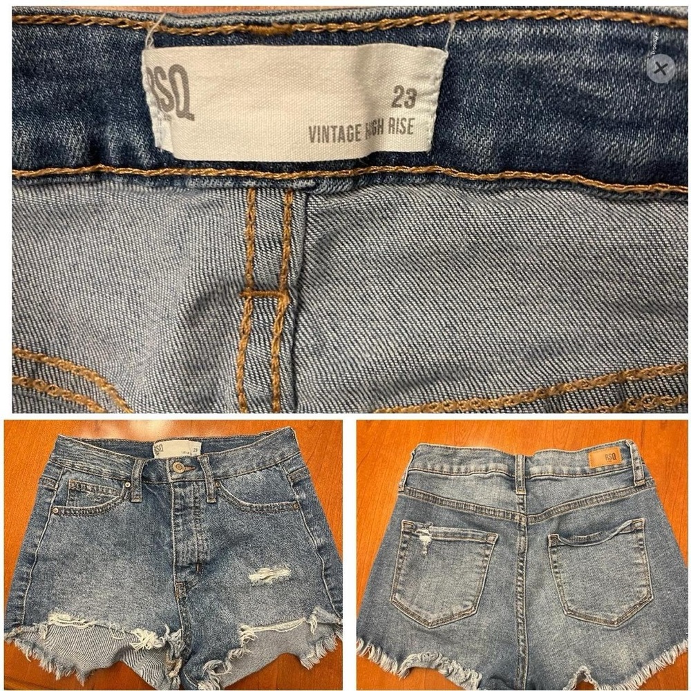 RSQ vintage high rise SHORTS